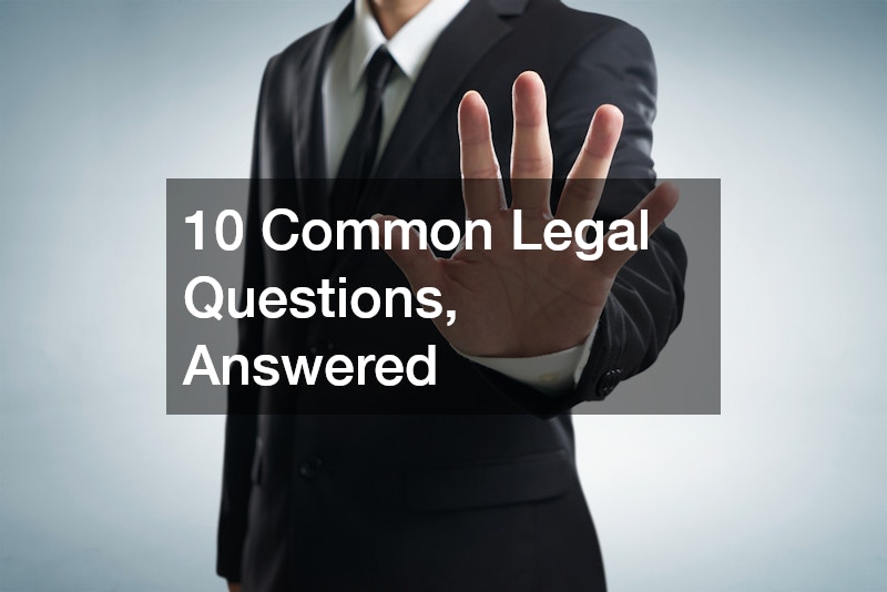 common legal questions